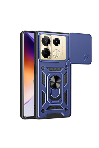 Ceponya حافظة انفينيكس نوت 40 برو مع حامل مغناطيسي لحماية الكاميرا وغطاء فيجا...