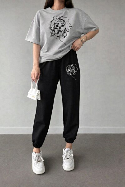 Gutsy Women's Tracksuit T-Shirt Set