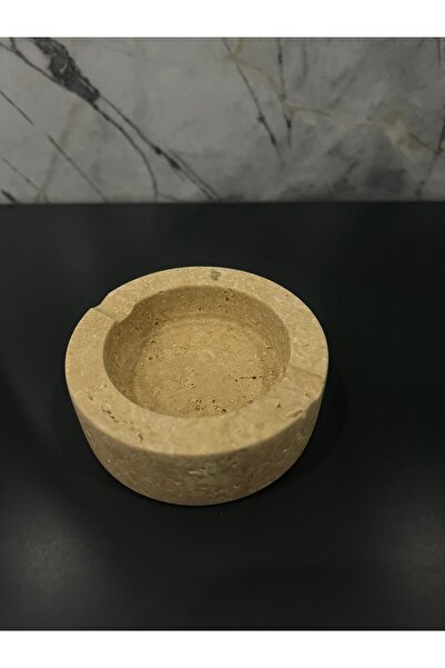 helya marble Minimal Ash Travertine Ashtray