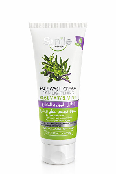 SMILE غسول مقشر ومفتح للبشرة باكليل الجبل والنعناع من سمايل 100 مل