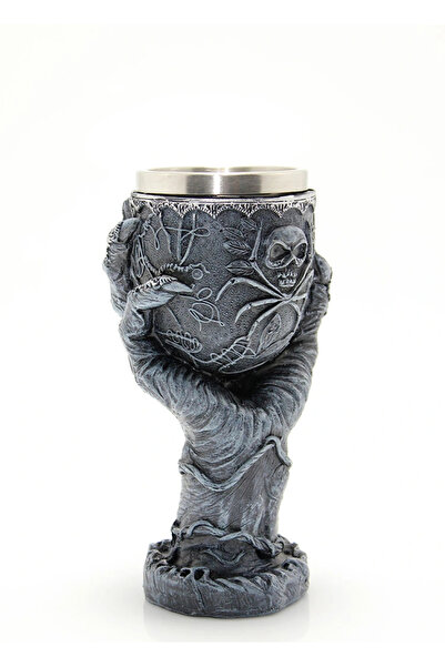 Livenda Stainless Steel Hand-Designed Goblet Cup Liv1841