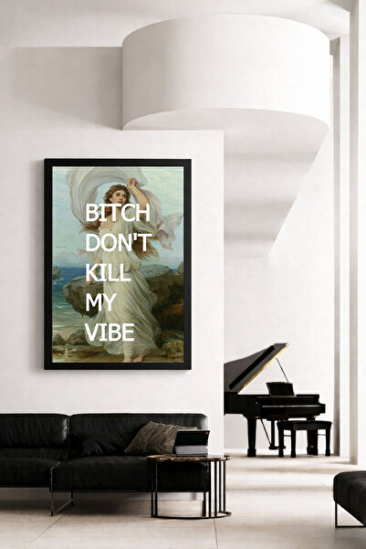 Koi Art Design Μαύρο πλαίσιο, μονοκόμματος πίνακας με θέμα τη μοντέρνα τέχνη,...