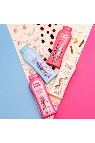 Tulipan Negro Set Yummy Cream Edition - Gel de duș - 4 bucăți - 4x650ml