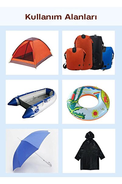 seahome 6'lı Paket Onarım Kiti Havuz, Yatak ,Bot Tamir Onarım Yaması S-51