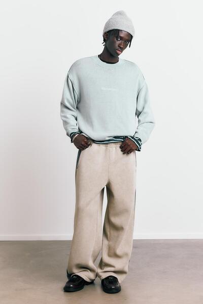 Pull & Bear STWD Studio embroidered jumper