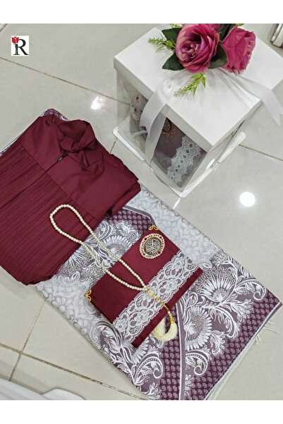 Gerenic Prayer Tranquility Set – Padded prayer mat + cotton sheet + Quran + p...