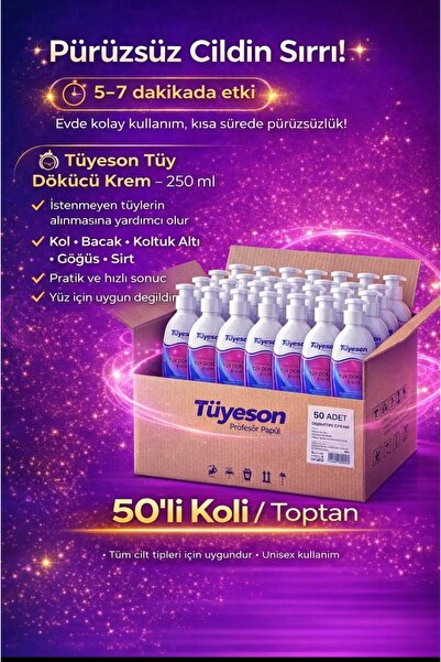 tüyeson Tüy dökücü Krem