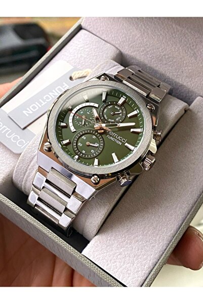 Ferrucci Functional Men's Wristwatch Steel Cord Waterproof 2 Year Warranty Or...