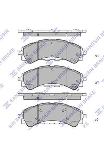 Hİ-Q Set Placute Frana Frana Disc Punte Fata Ford Ranger