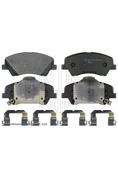 BLUE PRİNT Set Placute Frana Frana Disc Punte Fata Hyundai Accent 5/Solaris L...