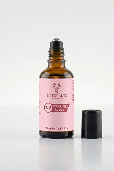 Natural'iz Beauty Lugol Solution %2 Sürülebilir Roll-on Başlıklı İyot Damlası...