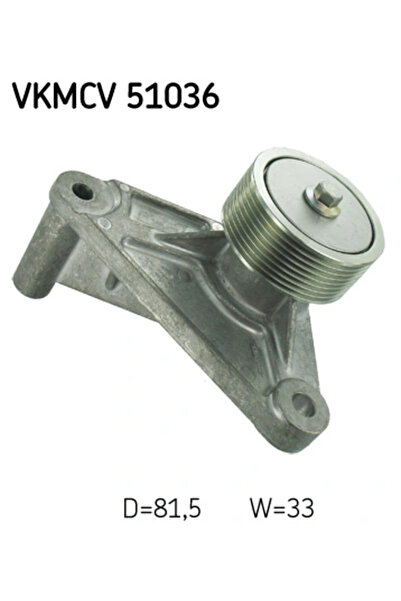 SKF Mercedes-Benz Econic Drive Belt Guide/Drive Roller