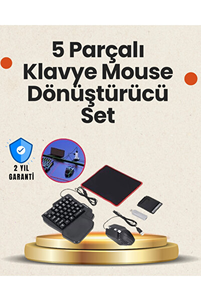 Epilons Bluetooth 5.3 Mobil Oyun Klavye Mouse Seti | Fps Ve Battle Royale İçin