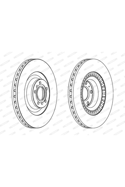 FERODO Disc Frana Audi A8 D2/A8 D3 Vw Phaeton