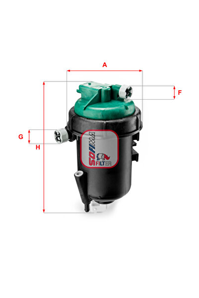 SOFIMA Горивен филтър Fiat Multipla
