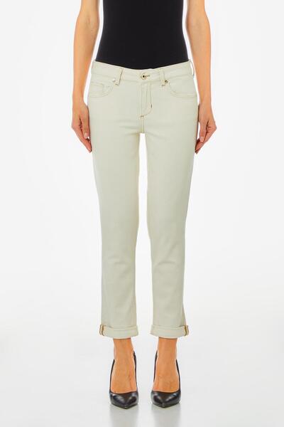 liu.jo Ekru Katlı Paça Jean