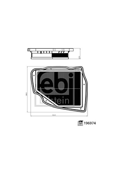 FEBI BILSTEIN Filtru Aer Bmw 5/7