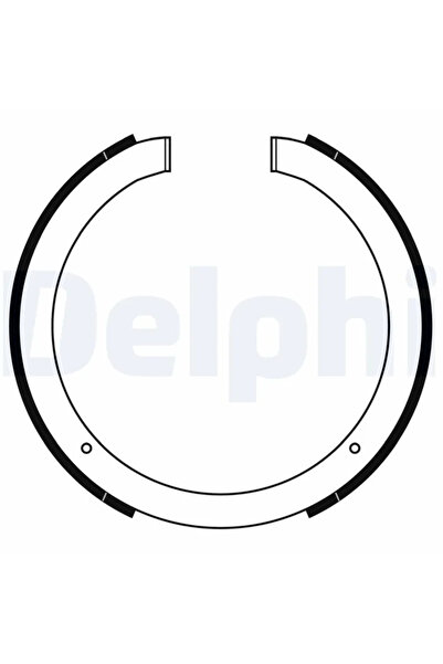 DELPHİ Комплект спирачни накладки Chevrolet Corvette/S10 Pick-up Mazda Cx-7