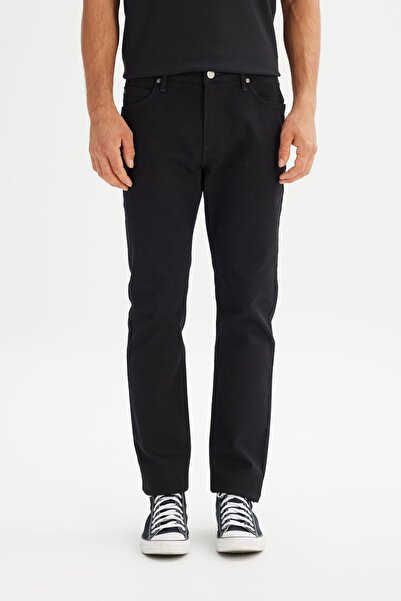 Lee بنطال رايدر دنيم أسود نظيف