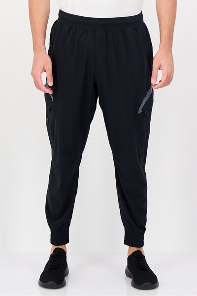Under Armour x Project Rock Men Loose Fit Jogger Pants, Black