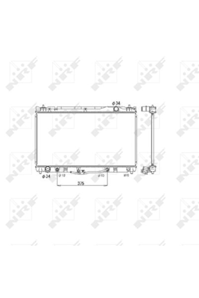 NRF Radiator Racire Motor Toyota Camry Limuzina 2001-2006