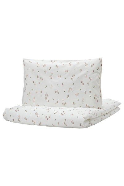 IKEA GULDVÄVARE Husă pilotă + 1 față de pernă pentru pătuț