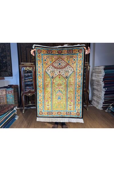 HSD Seccade İpek Ultra Lüx İran Dokuma Seccade