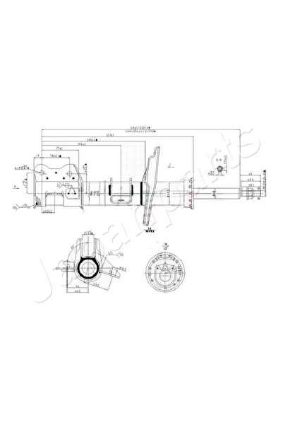 Japanparts Amortizor Axa Fata Stanga Lancia Ypsilon