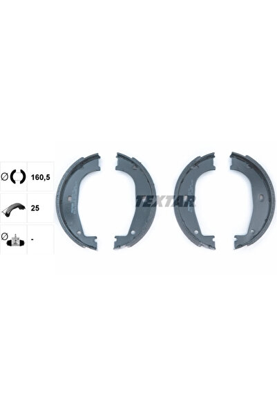 TEXTAR Set Saboti Frana Frana De Mana Bmw 3/Z1 Roadster