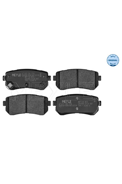 MEYLE Комплект спирачни накладки за дискови спирачки за заден мост Hyundai Cr...