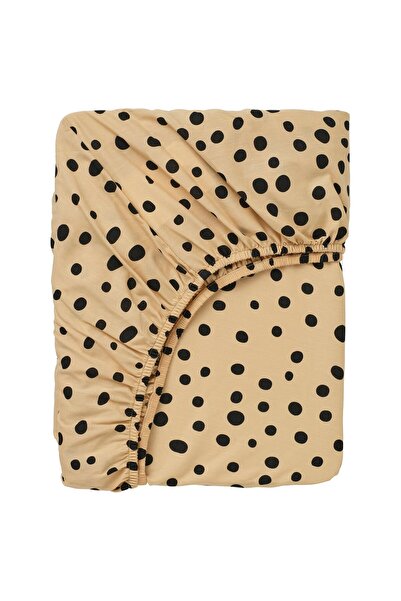IKEA SANDLÖPARE Fitted Sheet, Light Brown/Cheetah Pattern, 90 x 200 cm