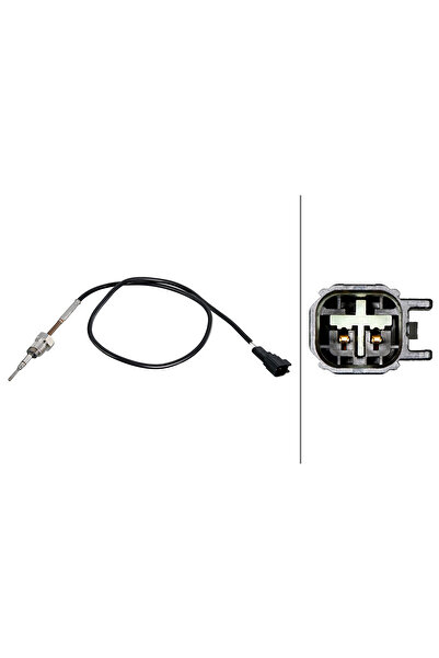 Hella Senzor de temperatură evacuare Ford Tourneo Custom V362 Bus/Transit Cus...