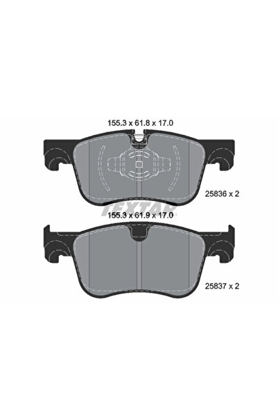 Krieger Set Placute Frana Frana Disc Citroen Berlingo/C4 Grand Picasso