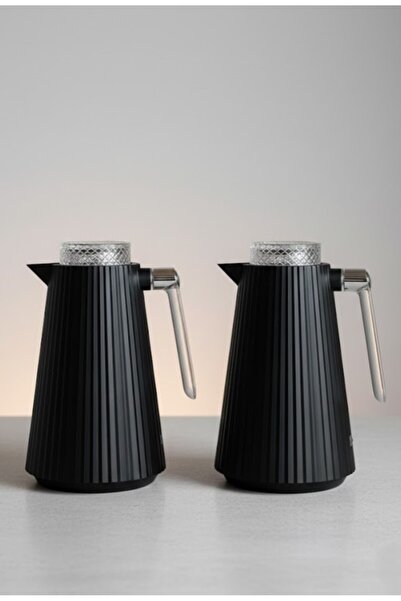 Generic A stylish and modern design tea and coffee thermos set, 0.75/1 liter ...