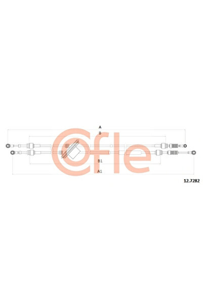 Krieger Cablu Transmisie Manuala Fiat Doblo Autoutilitara/Limuzina Spatioasa/...