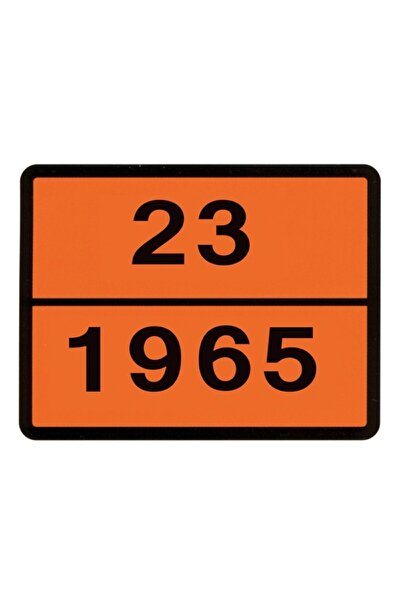 Hicovo Placa Adr 23-1965 30X40 Cm Lpg Hico Hico