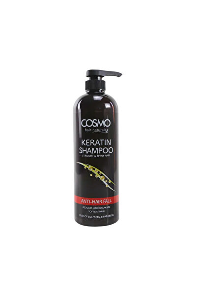 Cosmo Hair Natural Keratin Shampoo Straight and Shiny Hair Anti- Hair Fall- 1...