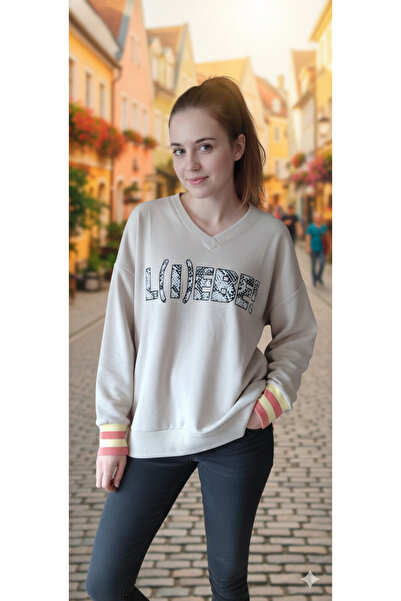 MARIQUITA LIEBE Baskı Sweatshirt