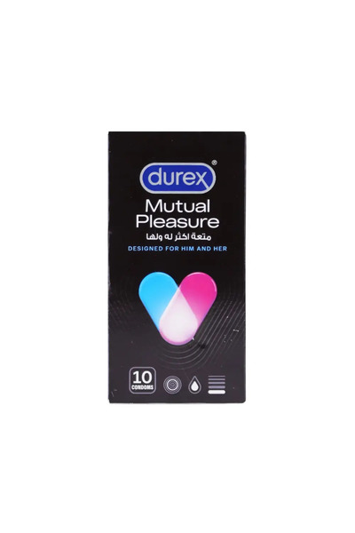 Durex Mutual Pleasure Designed for Him and Her- 10pcs
