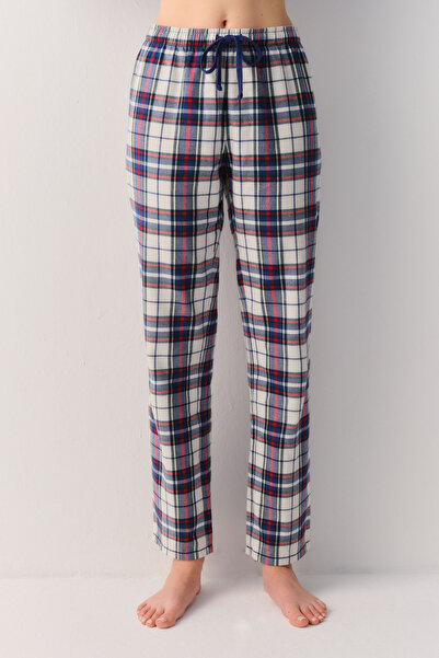 SUWEN Pillow Check Ekoseli Pantolon