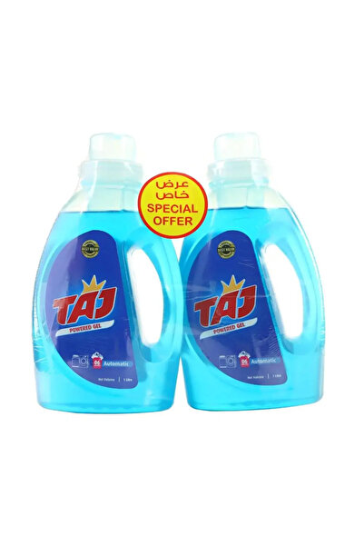 TAJ Powered Gel Laundry Detergent Liquid- 2X1 Litre