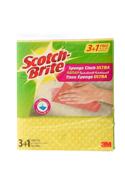 Scotch Brite Scotch-Brite Multi Purpose Flexible and Durable Sponge Cloth Ult...