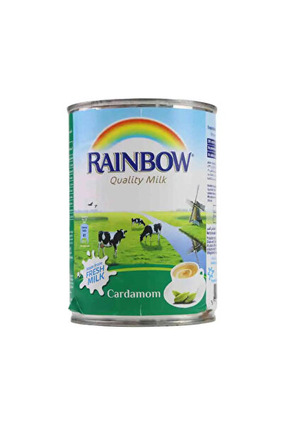 Rainbow Quality Milk, Fresh Milk With Full Cream & Cardamom Flavour- 385ml