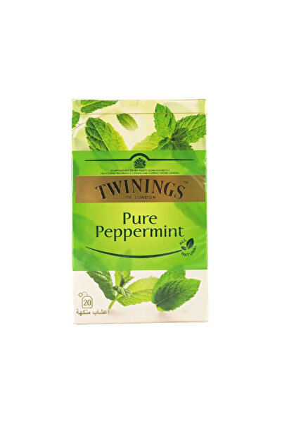 Twinings Pure Peppermint Flavoured Tea Bags- 20 Tea Bags