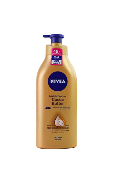 NIVEA Deep Moisture Body Lotion With Cocoa Butter & Vitamin E - 625ml