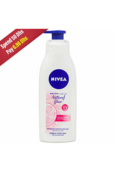 NIVEA Natural Glow Body Lotion UV Filter 400ml