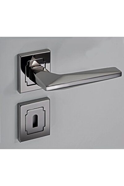 İyem Uzy Model Square Badge Nickel-Satin Color