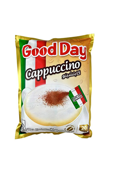 GOOD DAY Cappuccino Sachets With Chocolate Granule Instant Coffee Bag- 20X24gms