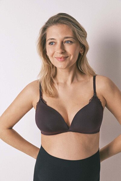 Women'secret Lilac "maternity" padded triangle bra CHARMING
