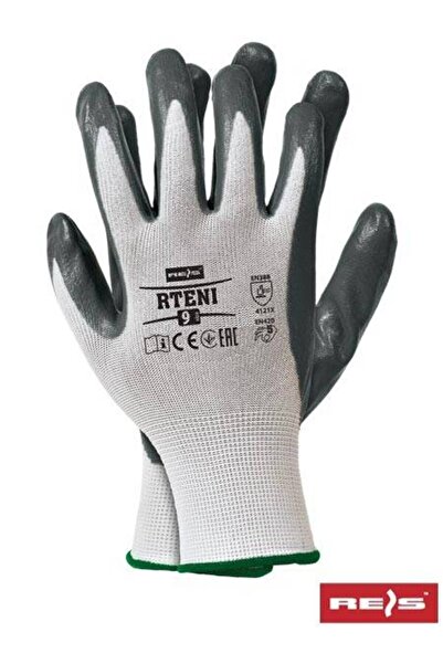 Raw-Pol Mănuși cu nitril 9 Albe